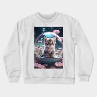 Cosmic Kitty Crewneck Sweatshirt